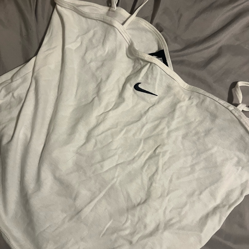 White Nike Tank Top